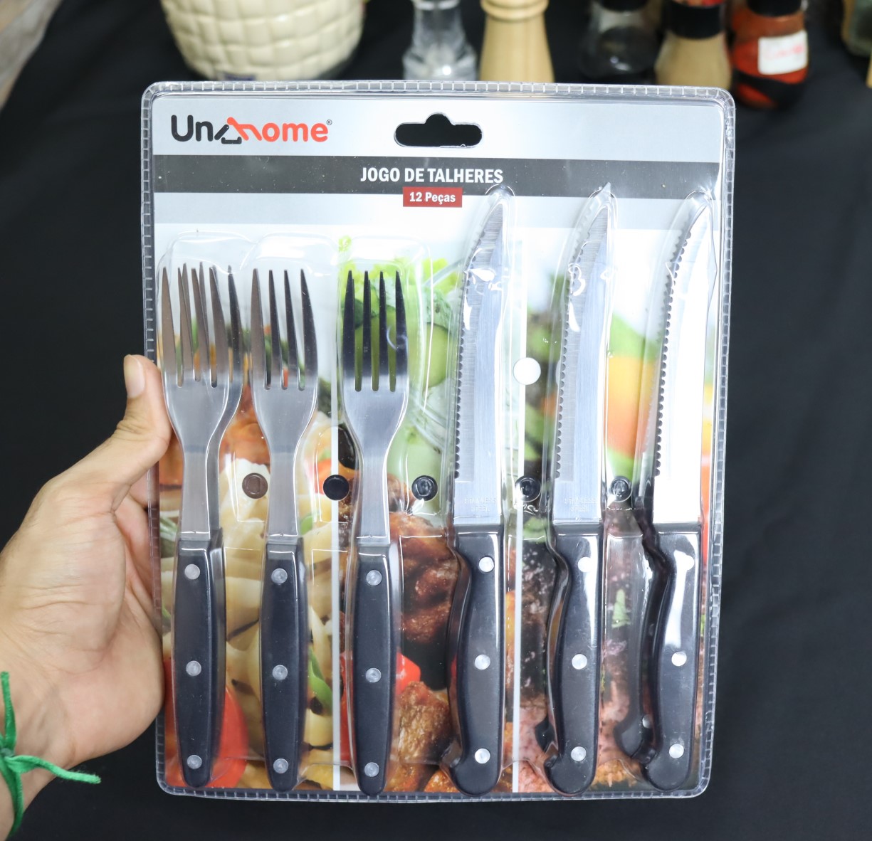 Kit Garfo Inox 12 Peças 19cm TOP ÚTIL - TOP0998 Mirão