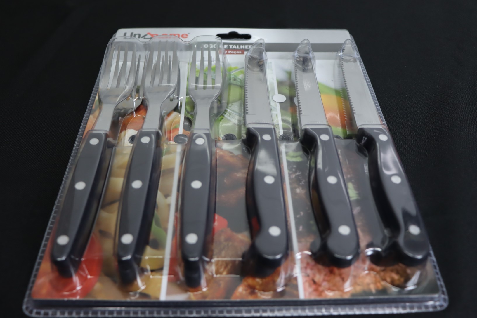 Kit Garfo Inox 12 Peças 19cm TOP ÚTIL - TOP0998 Mirão