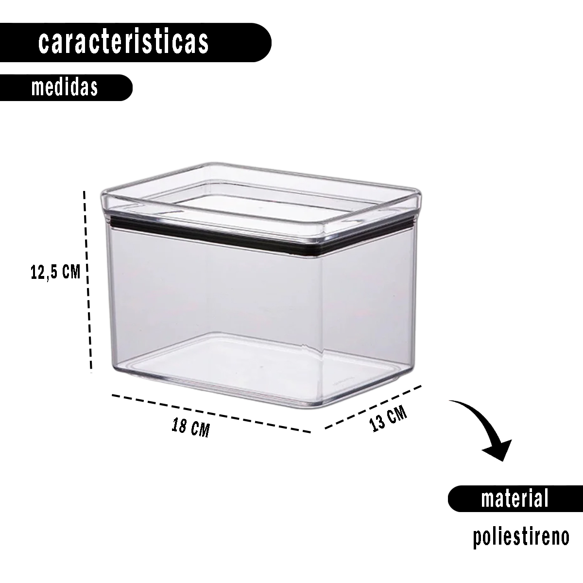 Organizador de gabinetes de cocina Ou potes para alimento,kit potes,potes  empilhaveis,organizador,kit organizadores,pote retangular, natural