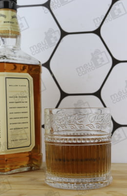 Copos De Whisky Caipirinha 6 Unidades Vidro Luxo Elegante 320mL Copo Para Uisque Bebidas Drinks Sucos 