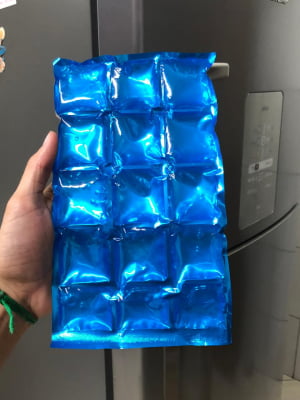 Bolsa termica gel frio gelo compressa coolers e isopor gelo artificial ck1631