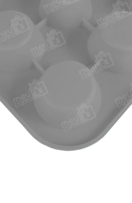 Forma de Silicone Com 12 Cavidades Para Mini Bolinhos Muffins Pudins Pudins Cupcakes Petit Gateau
