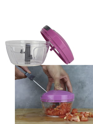 Processador cortador de legumes semiautomático picador de legumes rosa Legumes frutas cebola  profissional