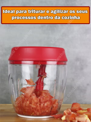 Processador Cortador Picador De Alimentos Legumes Semiautomático profissional Frutas Cebola Vermelho Manual alho